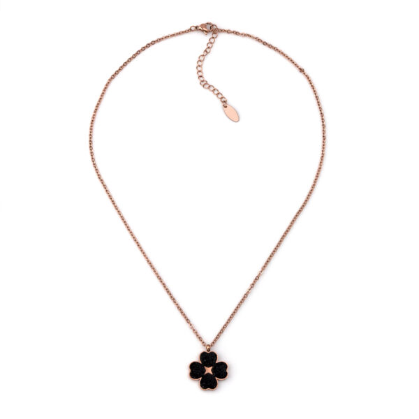 colar_aco_CLSS00119_RG_2 Colar em aço com pendente em forma de flor