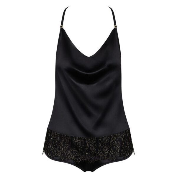 Conjunto de lingerie Obsessive Agatya preto