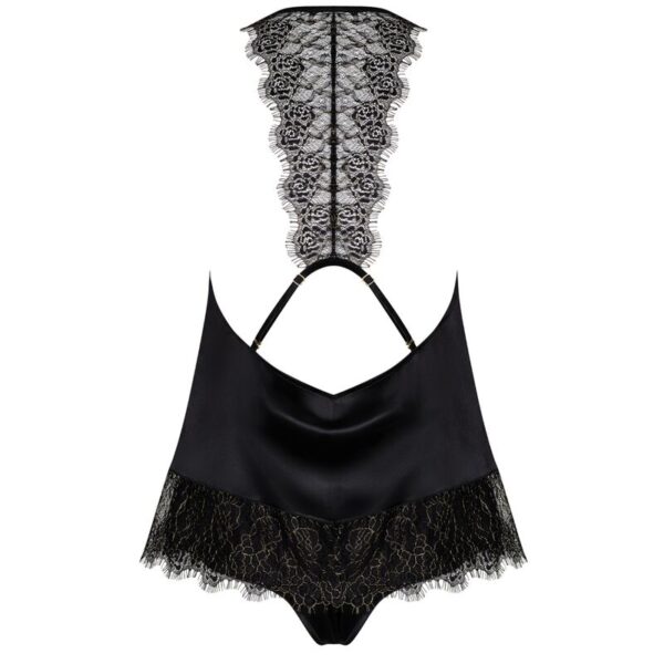 Conjunto de lingerie Obsessive Agatya preto
