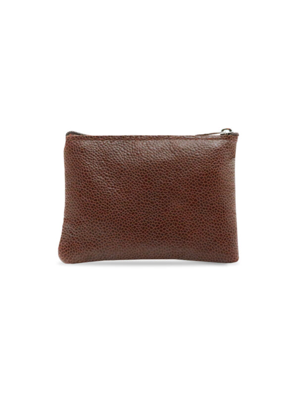 Porta Moedas Pele Castanho